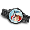 Golden Retriever On Christmas Florida Wrist Watch-Free Shipping