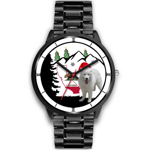 Samoyed Dog California Christmas Special Wrist Watch-Free Shipping