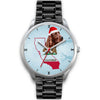 Irish Setter Dog California Christmas Special Wrist Watch-Free Shipping