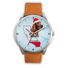 Irish Setter Dog California Christmas Special Wrist Watch-Free Shipping