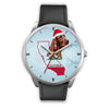 Irish Setter Dog California Christmas Special Wrist Watch-Free Shipping