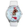 Irish Setter Dog California Christmas Special Wrist Watch-Free Shipping