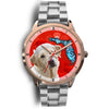 Labrador Retriever On Christmas Florida Golden Wrist Watch-Free Shipping