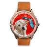 Labrador Retriever On Christmas Florida Golden Wrist Watch-Free Shipping