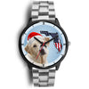 Labrador Retriever On Christmas Florida Wrist Watch-Free Shipping