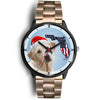 Labrador Retriever On Christmas Florida Wrist Watch-Free Shipping