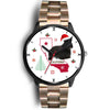 Scottish Terrier California Christmas Special Wrist Watch-Free Shipping