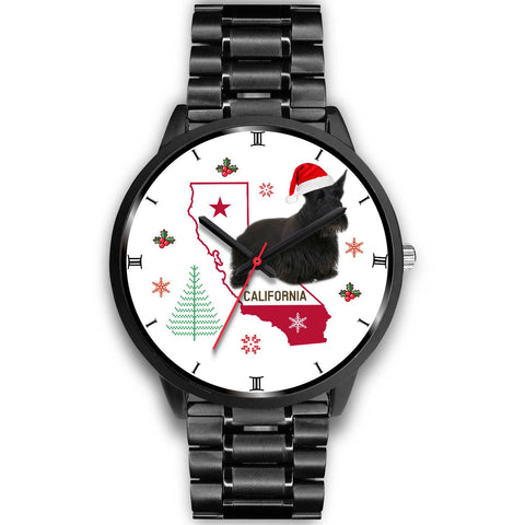 Scottish Terrier California Christmas Special Wrist Watch-Free Shipping