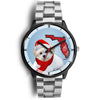 Maltese Dog On Christmas Florida Wrist Watch-Free Shipping