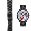 Maltese Dog On Christmas Florida Wrist Watch-Free Shipping