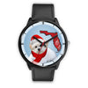 Maltese Dog On Christmas Florida Wrist Watch-Free Shipping