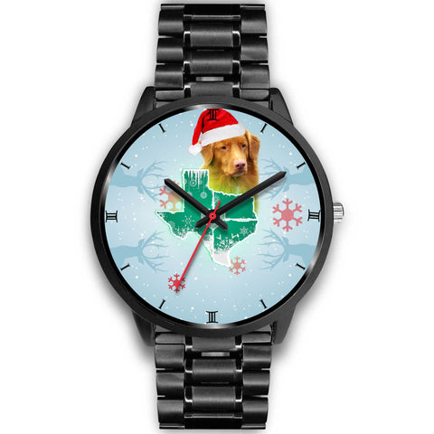 Nova Scotia Duck Tolling Retriever Texas Christmas Special Wrist Watch-Free Shipping