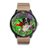 Amazing Border Collie Dog New York Christmas Special Wrist Watch-Free Shipping