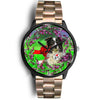 Amazing Border Collie Dog New York Christmas Special Wrist Watch-Free Shipping