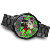 Amazing Border Collie Dog New York Christmas Special Wrist Watch-Free Shipping