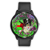 Amazing Border Collie Dog New York Christmas Special Wrist Watch-Free Shipping