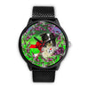 Amazing Border Collie Dog New York Christmas Special Wrist Watch-Free Shipping