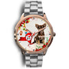 Cute Chihuahua Dog New York Christmas Special Wrist Watch-Free Shipping