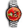 Chihuahua ON Red New York Christmas Special Wrist Watch-Free Shipping