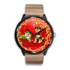 Chihuahua ON Red New York Christmas Special Wrist Watch-Free Shipping