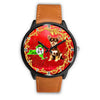 Chihuahua ON Red New York Christmas Special Wrist Watch-Free Shipping