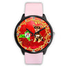 Chihuahua ON Red New York Christmas Special Wrist Watch-Free Shipping