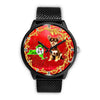 Chihuahua ON Red New York Christmas Special Wrist Watch-Free Shipping