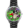 Border Collie Dog New York Christmas Special Wrist Watch-Free Shipping