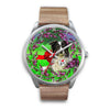 Border Collie Dog New York Christmas Special Wrist Watch-Free Shipping