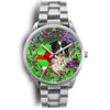 Border Collie Dog New York Christmas Special Wrist Watch-Free Shipping