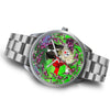 Border Collie Dog New York Christmas Special Wrist Watch-Free Shipping