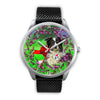 Border Collie Dog New York Christmas Special Wrist Watch-Free Shipping