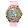 Cute Maltese Dog New York Christmas Special Wrist Watch-Free Shipping