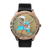 Cute Maltese Dog New York Christmas Special Wrist Watch-Free Shipping