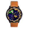 Vizsla Dog Golden Art New York Christmas Special Wrist Watch-Free Shipping