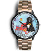 Newfoundland Dog New York Christmas Special Wrist Watch-Free Shipping