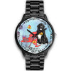 Newfoundland Dog New York Christmas Special Wrist Watch-Free Shipping