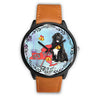 Newfoundland Dog New York Christmas Special Wrist Watch-Free Shipping