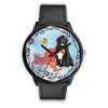 Newfoundland Dog New York Christmas Special Wrist Watch-Free Shipping