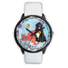 Newfoundland Dog New York Christmas Special Wrist Watch-Free Shipping