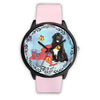 Newfoundland Dog New York Christmas Special Wrist Watch-Free Shipping