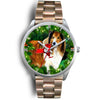 Rough Collie Dog New York Christmas Special Wrist Watch-Free Shipping