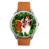 Rough Collie Dog New York Christmas Special Wrist Watch-Free Shipping