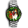 Amazing Rough Collie Dog Art New York Christmas Special Wrist Watch-Free Shipping