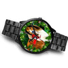 Amazing Rough Collie Dog Art New York Christmas Special Wrist Watch-Free Shipping