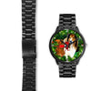 Amazing Rough Collie Dog Art New York Christmas Special Wrist Watch-Free Shipping