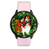 Amazing Rough Collie Dog Art New York Christmas Special Wrist Watch-Free Shipping