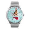 Airedale Terrier California Christmas Special Wrist Watch-Free Shipping