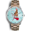 Airedale Terrier California Christmas Special Wrist Watch-Free Shipping