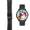 Nova Scotia Duck Tolling Retriever On Christmas Florida Wrist Watch-Free Shipping